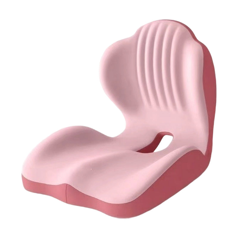🪑 56% RABATT NU! ✨ Ergonomisk sittdyna i memoryskum med ryggstöd – bekväm och stödjande för hemmet, kontoret och bilen 💺🛡️