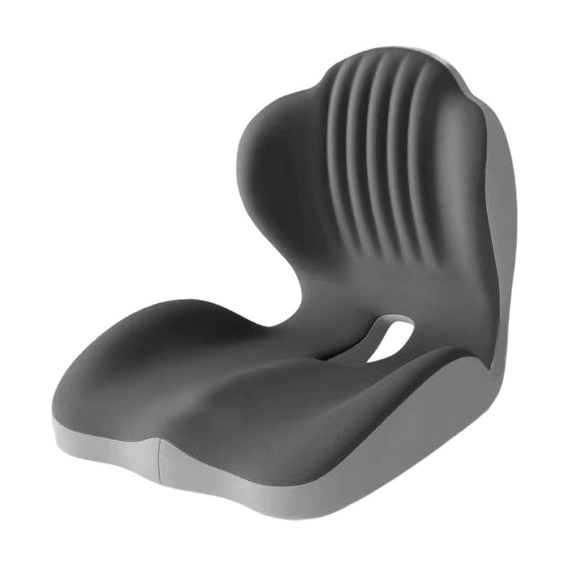 🪑 56% RABATT NU! ✨ Ergonomisk sittdyna i memoryskum med ryggstöd – bekväm och stödjande för hemmet, kontoret och bilen 💺🛡️
