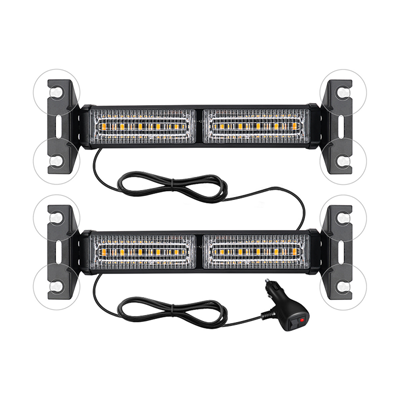 LED-varningsljusramp med hög synlighet