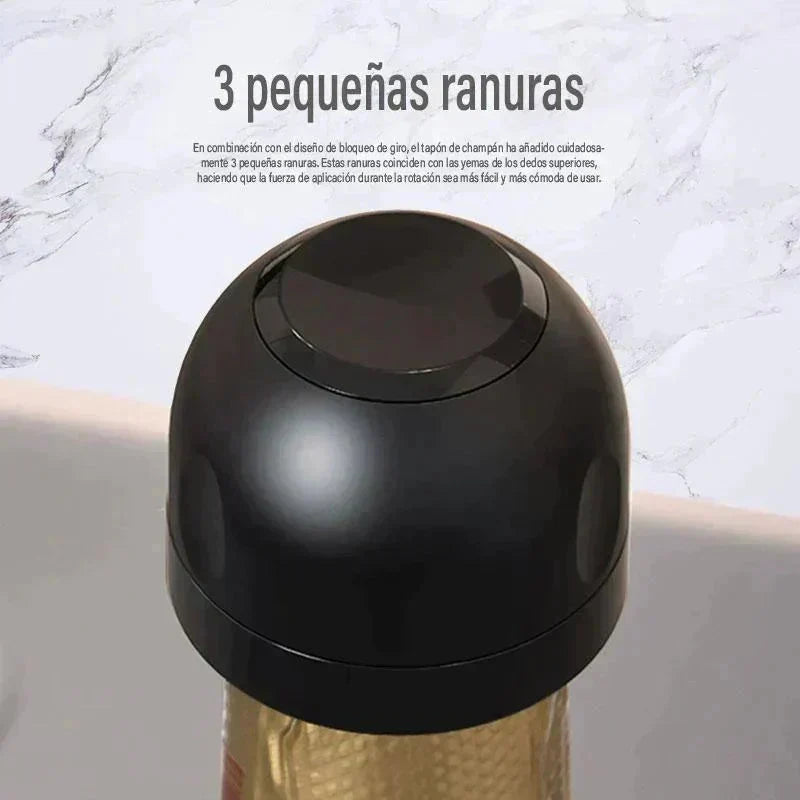 🎄 Silikonförsegling för Vin/Champagneflaskor - Julens Perfekta Tillbehör 🥂