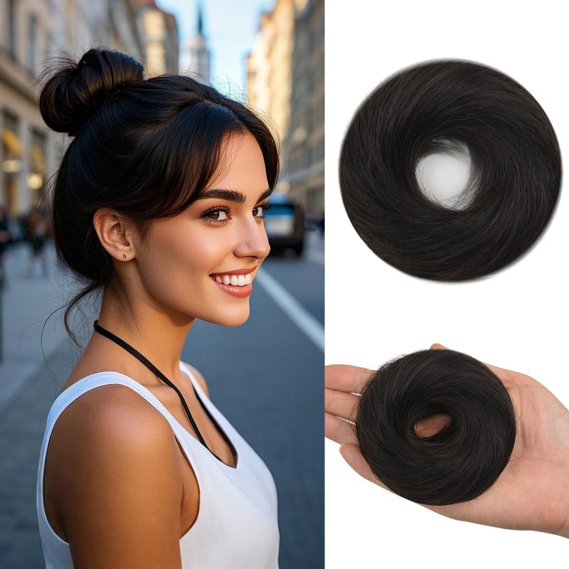 ✨ Skapa en elegant, avslappnad hårknut på några sekunder 💖