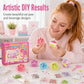 DIY Fried Ice Squishy-leksakskit med kattklo-design för barn