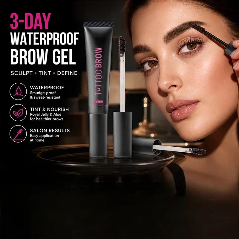 🎁 Specialerbjudande: Köp 1, få 1 gratis!💄 Långvarig vattenfast ögonbrynsgel