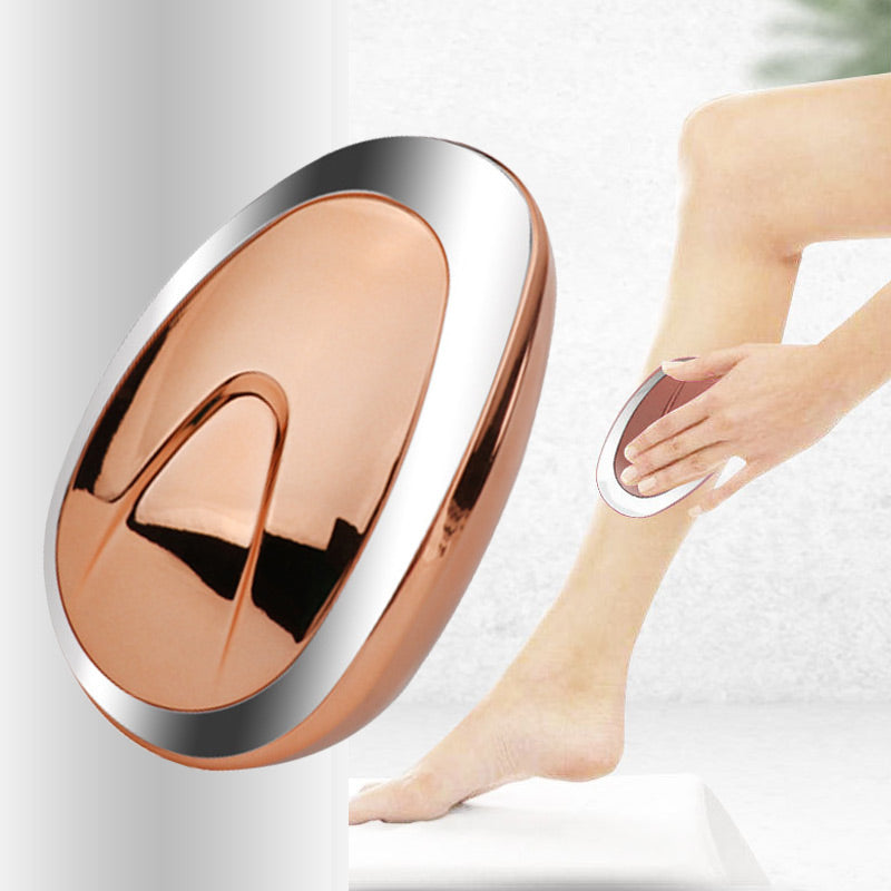 🔥 50 % RABATT NU! ✨ Bärbar Hårborttagare i Nanoglas – Smidig Hårborttagning för Slätare Hud 🪒💖