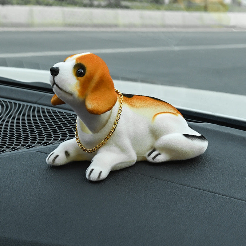 🎉 2026 Sale — Over 12,000 Sold! 🐶 Cute Dog Bobblehead – Nods Along Every Turn – 10 Breeds, Soft Plush, Gold Chain – Brings Smiles to Every Drive 🚗
