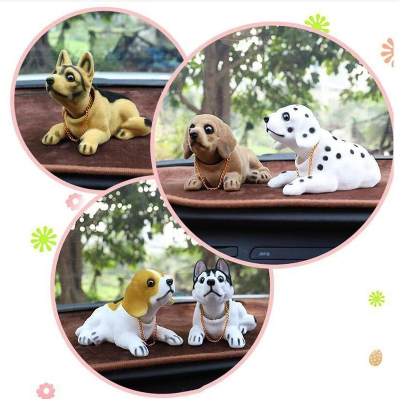 🎉 2026 Sale — Over 12,000 Sold! 🐶 Cute Dog Bobblehead – Nods Along Every Turn – 10 Breeds, Soft Plush, Gold Chain – Brings Smiles to Every Drive 🚗
