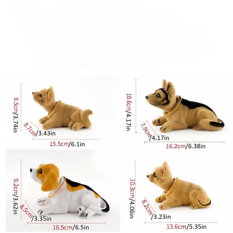 🎉 2026 Sale — Over 12,000 Sold! 🐶 Cute Dog Bobblehead – Nods Along Every Turn – 10 Breeds, Soft Plush, Gold Chain – Brings Smiles to Every Drive 🚗