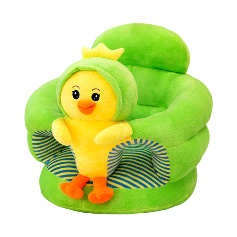 ✨50% RABATT NU! !✨🧸 Plysch Babystödsits – Ergonomisk, Stabil & Mjuk – Perfekt för Sittträning & Lek 🛋️