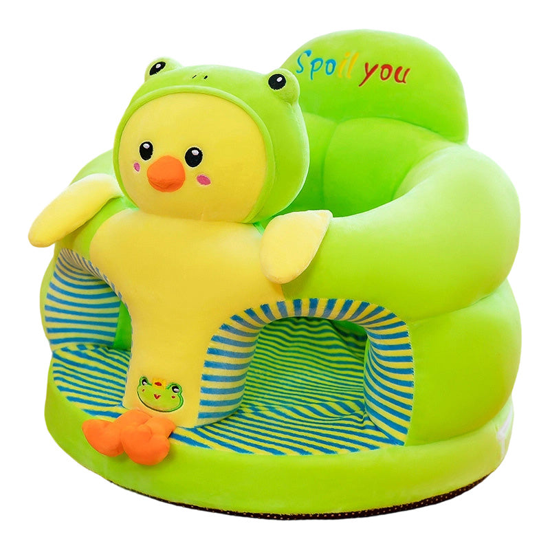 ✨50% RABATT NU! !✨🧸 Plysch Babystödsits – Ergonomisk, Stabil & Mjuk – Perfekt för Sittträning & Lek 🛋️