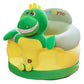 ✨50% RABATT NU! !✨🧸 Plysch Babystödsits – Ergonomisk, Stabil & Mjuk – Perfekt för Sittträning & Lek 🛋️