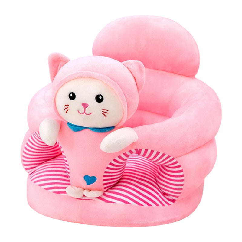 ✨50% RABATT NU! !✨🧸 Plysch Babystödsits – Ergonomisk, Stabil & Mjuk – Perfekt för Sittträning & Lek 🛋️