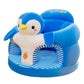 ✨50% RABATT NU! !✨🧸 Plysch Babystödsits – Ergonomisk, Stabil & Mjuk – Perfekt för Sittträning & Lek 🛋️
