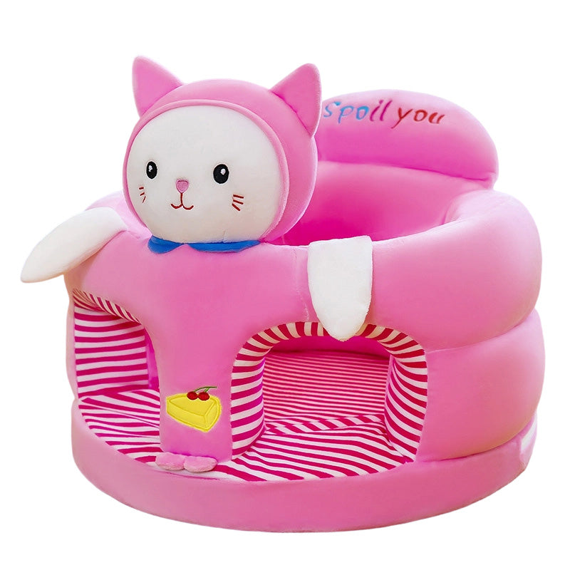 ✨50% RABATT NU! !✨🧸 Plysch Babystödsits – Ergonomisk, Stabil & Mjuk – Perfekt för Sittträning & Lek 🛋️