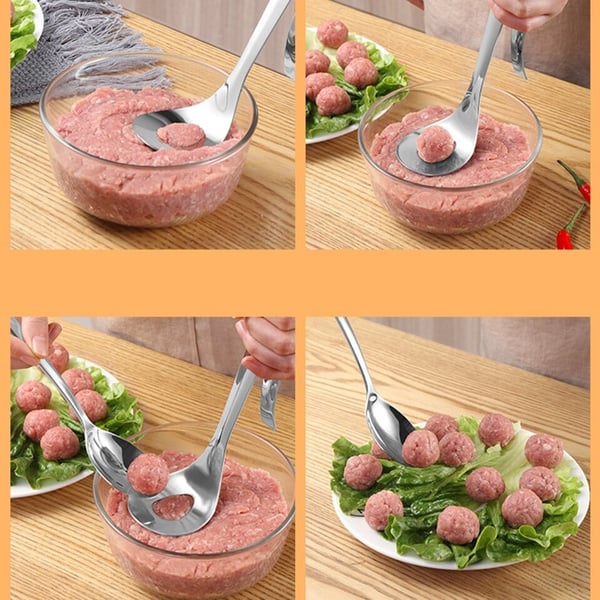 📢📢50% RABATT!! ⏰Köttbulleformare i rostfritt stål