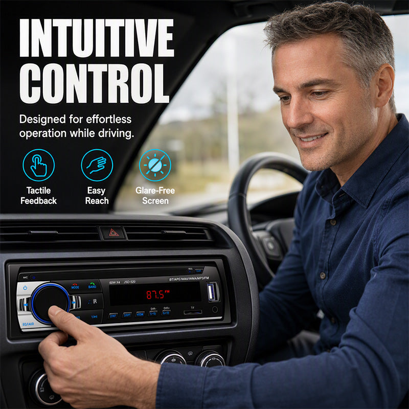 ⏳Begränsad tid: 50% rabatt⏰Bluetooth-bilradio🚗🎵