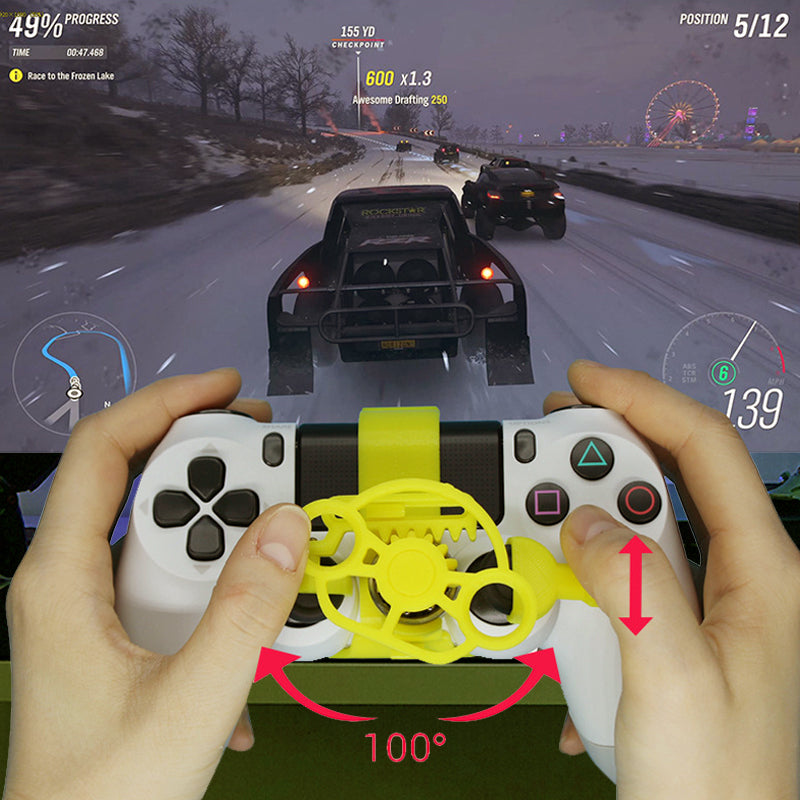 🏎️ 50% RABATT NU! PC Racing Gamepad Steering Wheel – realistisk körupplevelse, justerbar känslighet & multifunktionsknappar – perfekt för racingentusiaster 🎮🔥