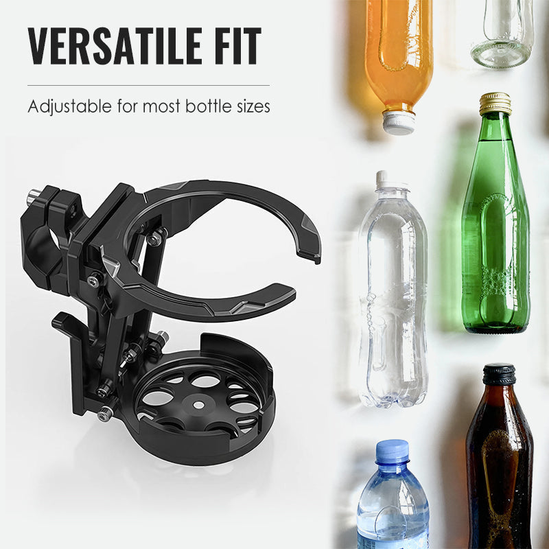 Hopfällbar flaskhållare för cykel