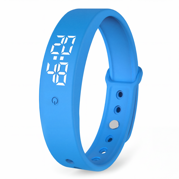 ⌚ SmartSense-aktivitetsmätare – mäter kroppstemperaturen. Vattentålig ner till 50 meters djup – perfekt för träning och vardag! 💪🔥