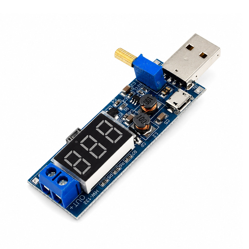 Justerbar USB-strömförsörjningsmodul