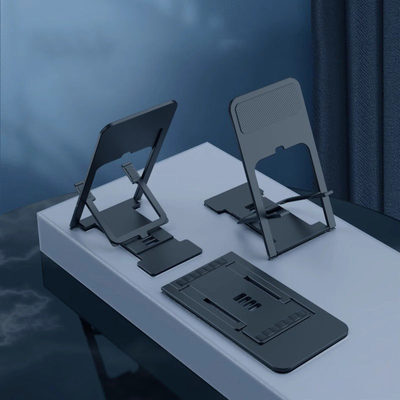 Thin Foldable Adjustable Phone Stand for Desk