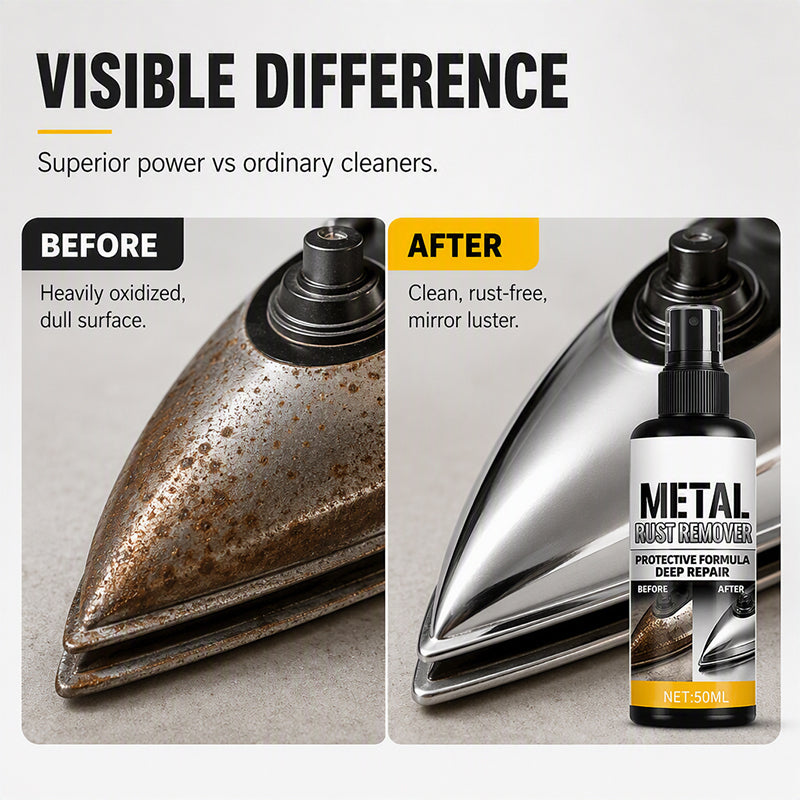 Rostborttagare och poleringsspray för järn