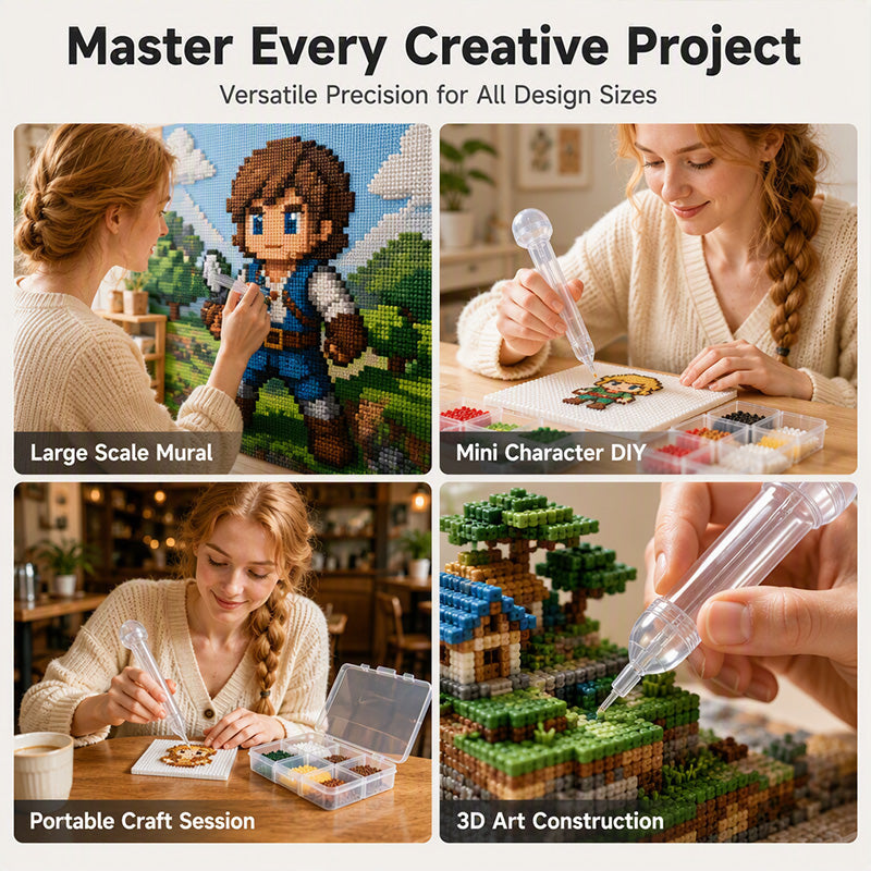 ✨ Pärlpenna för strykpärlor – skapa pixelkonst enklare 🎨