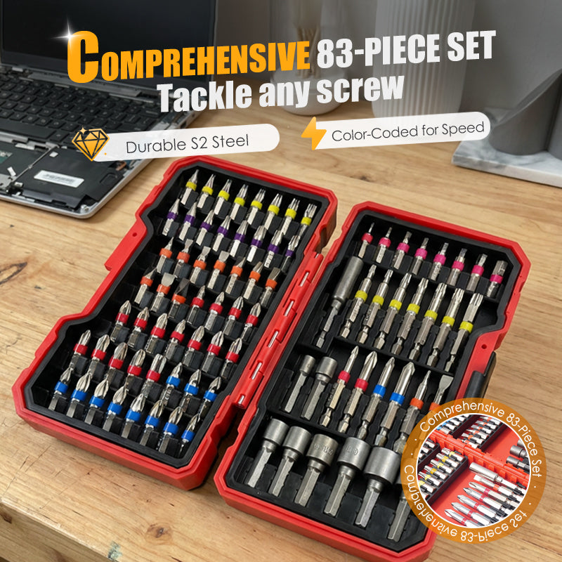 ❄️50 % RABATT!🔧83-delars S2-bitset – ett organiserat set för vardagens gör-det-själv-projekt