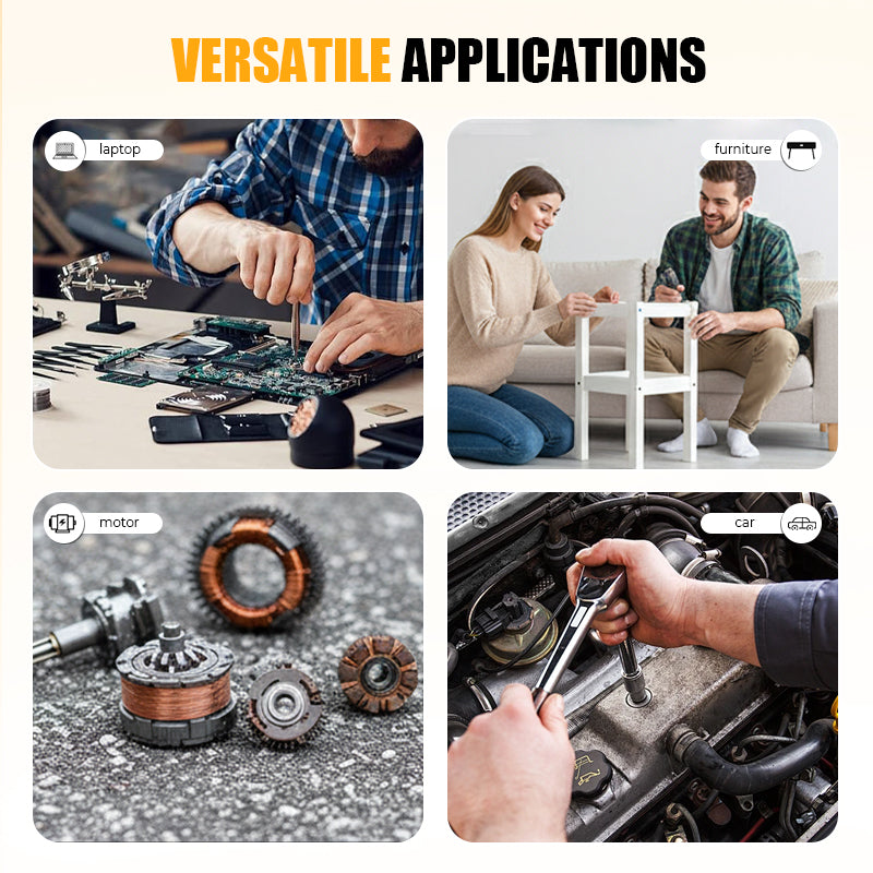 ❄️50 % RABATT!🔧83-delars S2-bitset – ett organiserat set för vardagens gör-det-själv-projekt