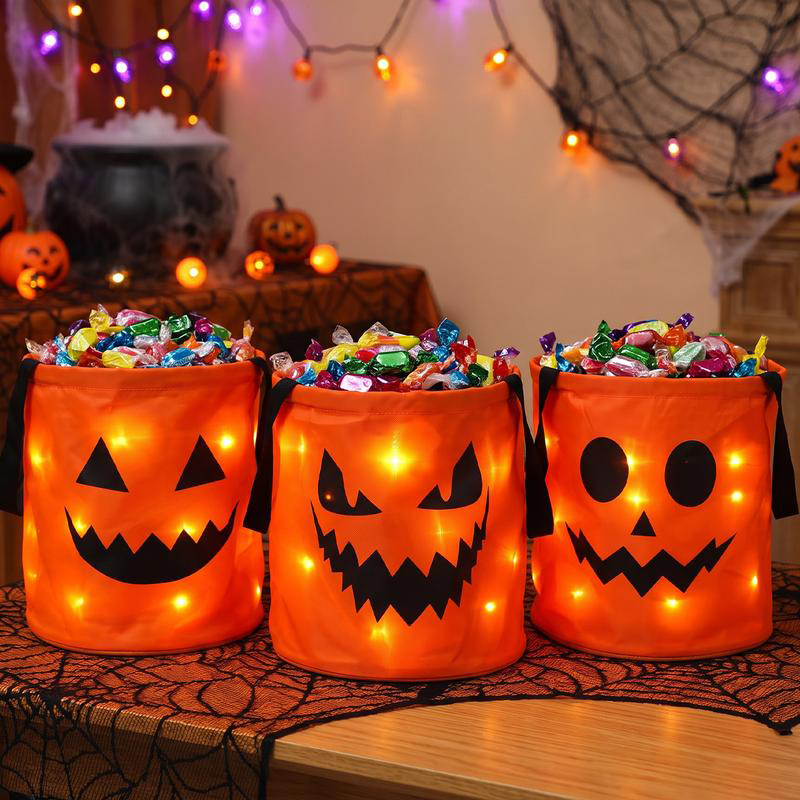 LED-ljus upp Halloween-godishink