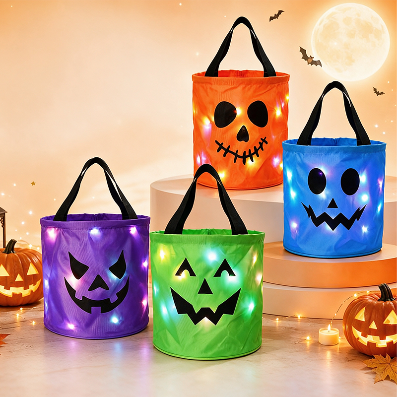 LED-ljus upp Halloween-godishink