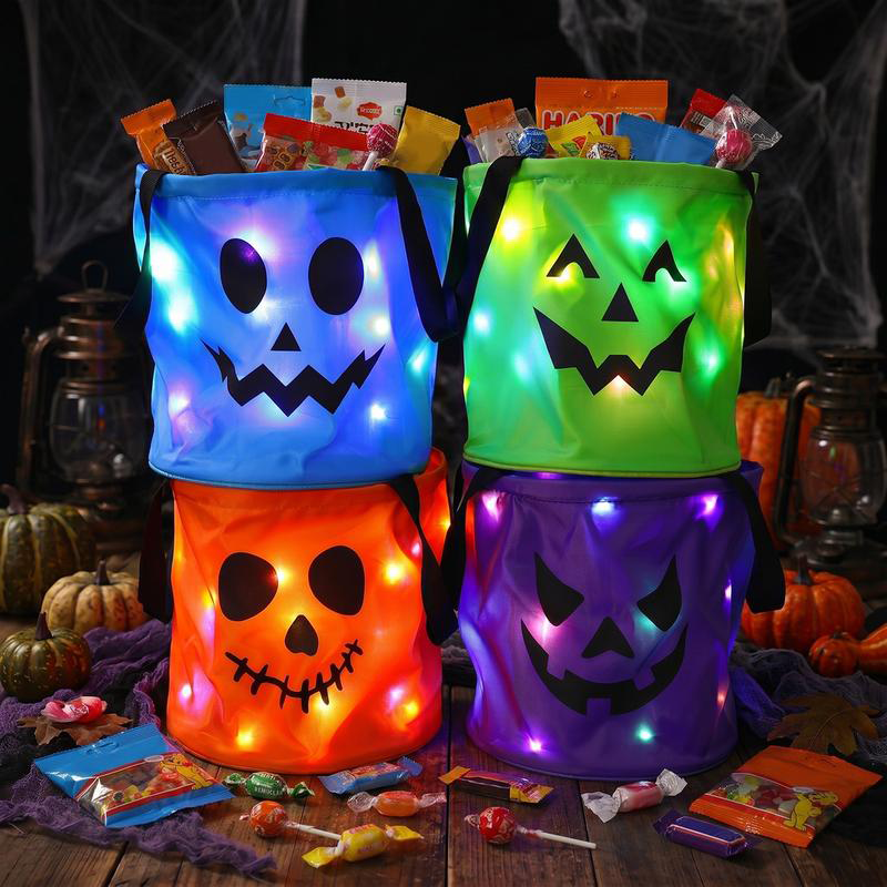 LED-ljus upp Halloween-godishink