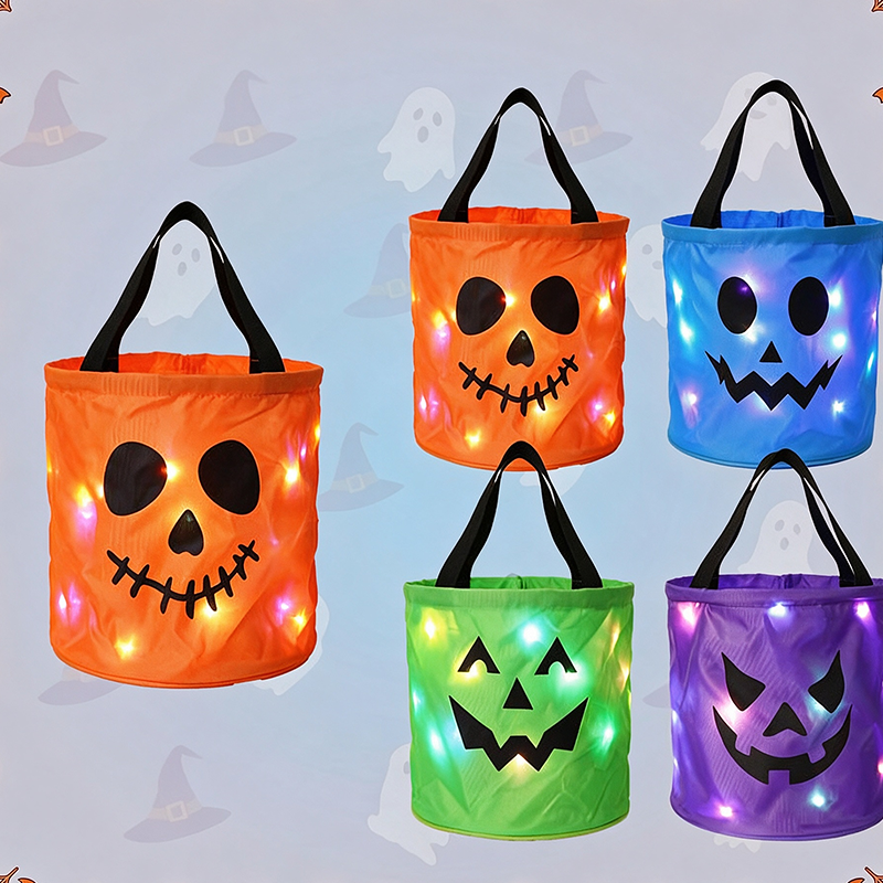 LED-ljus upp Halloween-godishink