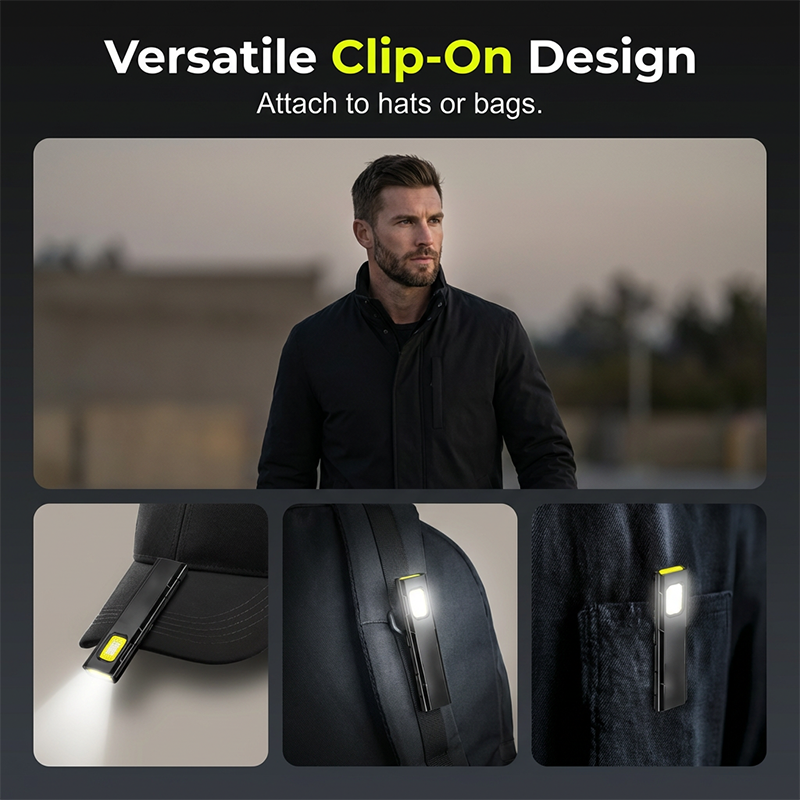Handsfree magnetisk arbetslampa