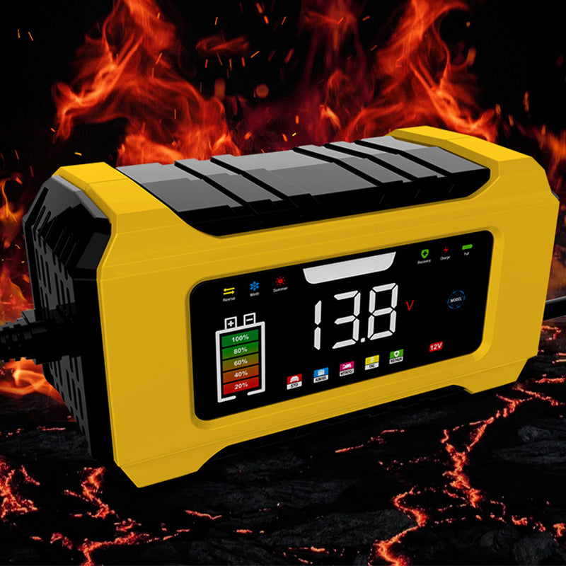 📢📢50% RABATT NU!! ⏰12V 6A Smart Billaddare med LCD-display