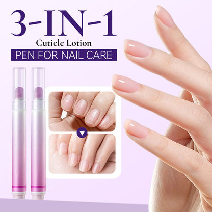 ✨ 3-i-1 keramisk nagelbandspenna – exfolierar, vårdar & återfuktar