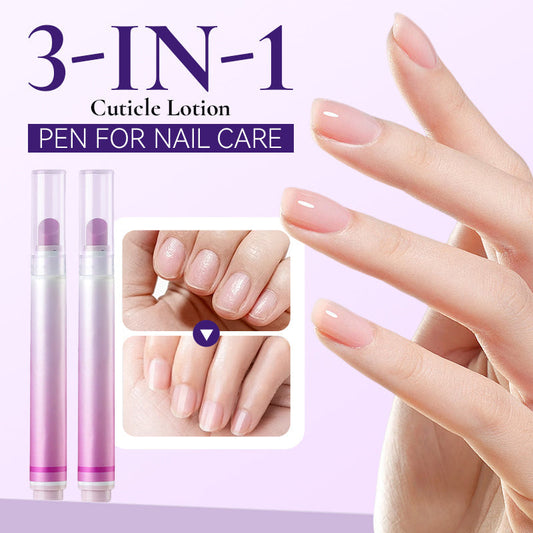 ✨ 3-i-1 keramisk nagelbandspenna – exfolierar, vårdar & återfuktar