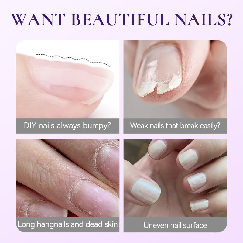 ✨ 3-i-1 keramisk nagelbandspenna – exfolierar, vårdar & återfuktar