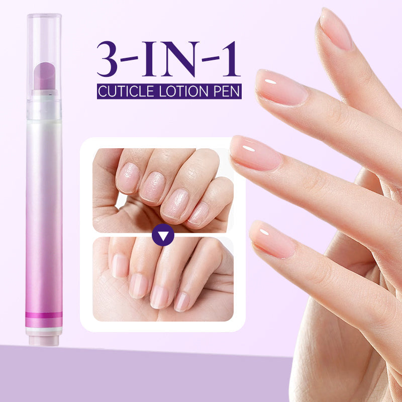 ✨ 3-i-1 keramisk nagelbandspenna – exfolierar, vårdar & återfuktar