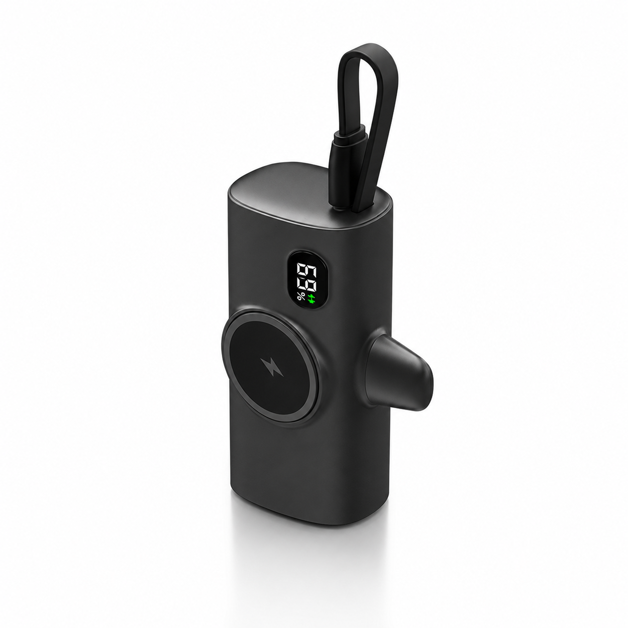 5000 mAh mini trådlös magnetisk powerbank