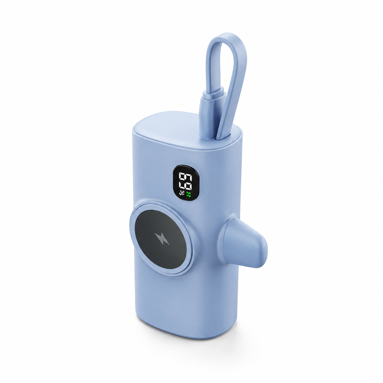 5000 mAh mini trådlös magnetisk powerbank