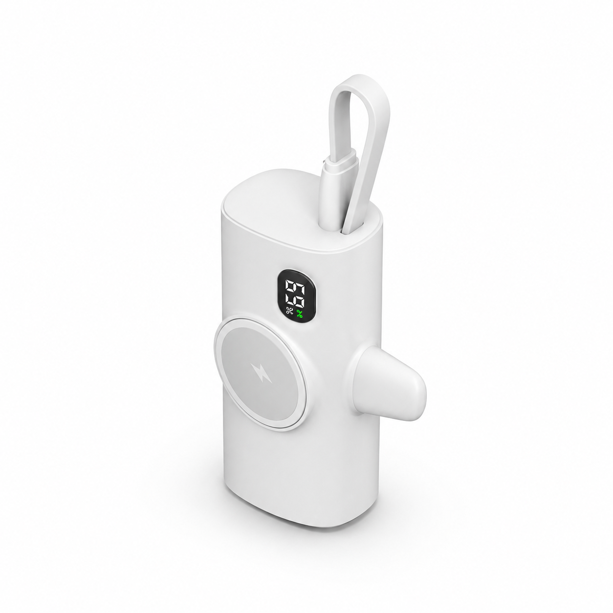 5000 mAh mini trådlös magnetisk powerbank