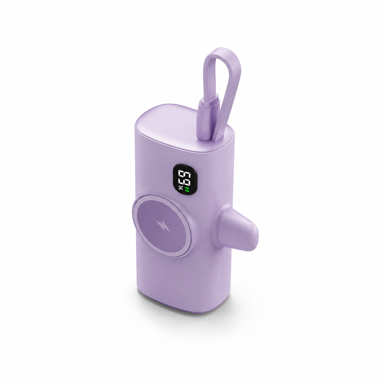 5000 mAh mini trådlös magnetisk powerbank