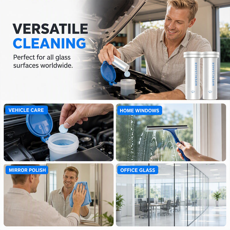 15 st rengöringstabletter för vindrutor