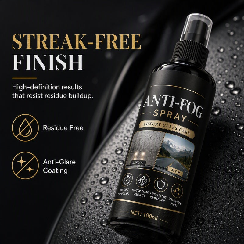 Anti-imspray för bilglas för tydlig sikt