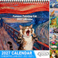 2027 Rolig Kattmeme-Kalender