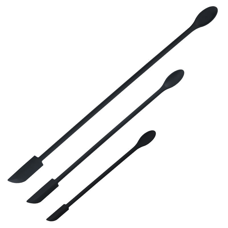 Mini silikonspatel-set för makeup och hudvård