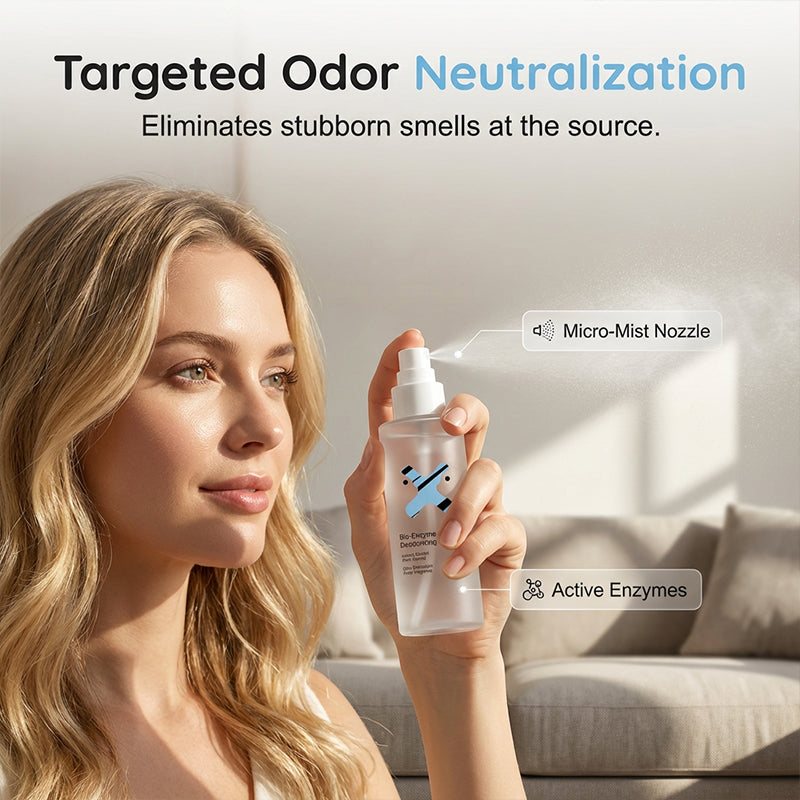 🐾 Bioenzymbaserad deodorantspray för husdjursområden | Fräschare hem