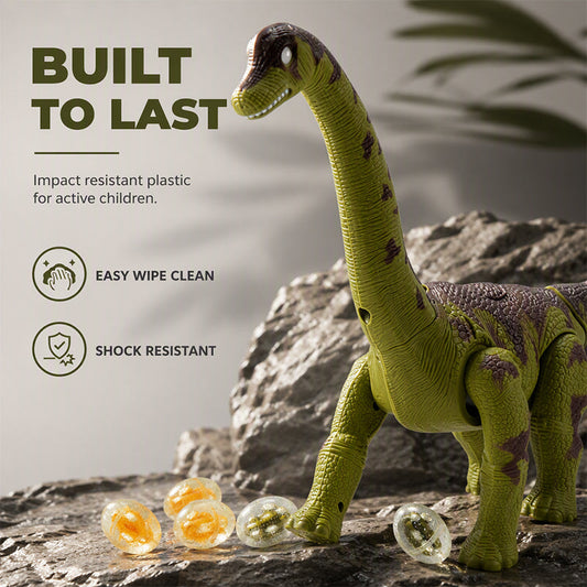 🦕 Elektrisk gående Brachiosaurus-dinosaurieleksak