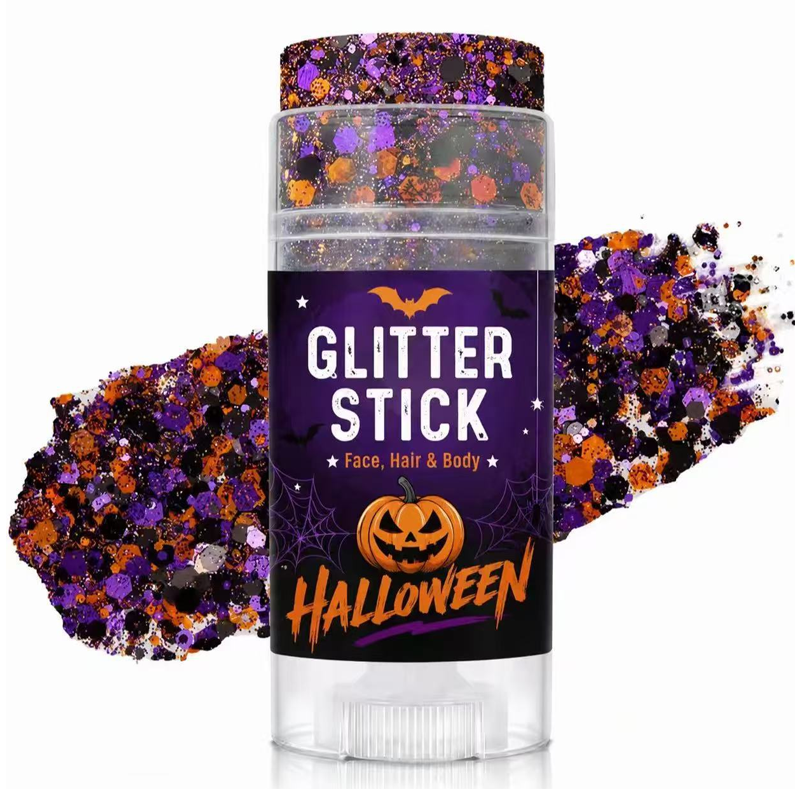 ✨ Festivalglitter-stick för ansikte, hår & kropp