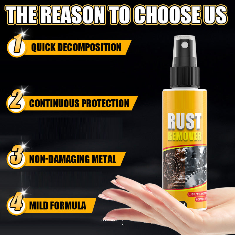 🛠️ 50% RABATT NU! ⚡ Multifunktionell mild rostborttagningsspray – 120 ml – för lätt ytrost på metallföremål i hem, verkstad och garage ✨